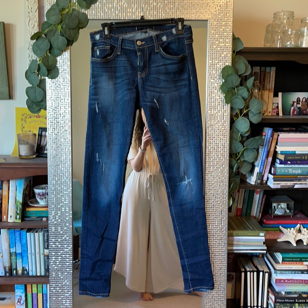 Mid rise jeans